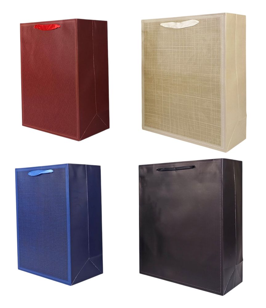 Пакет подарочный "Business" 44 х 31 х 12см, 210г/м2, 4 дизайна Unison (3018-44)