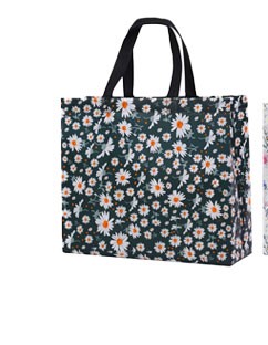 Сумка шопер пластикова 42 х 32 х 10см (63-1-6-1006)