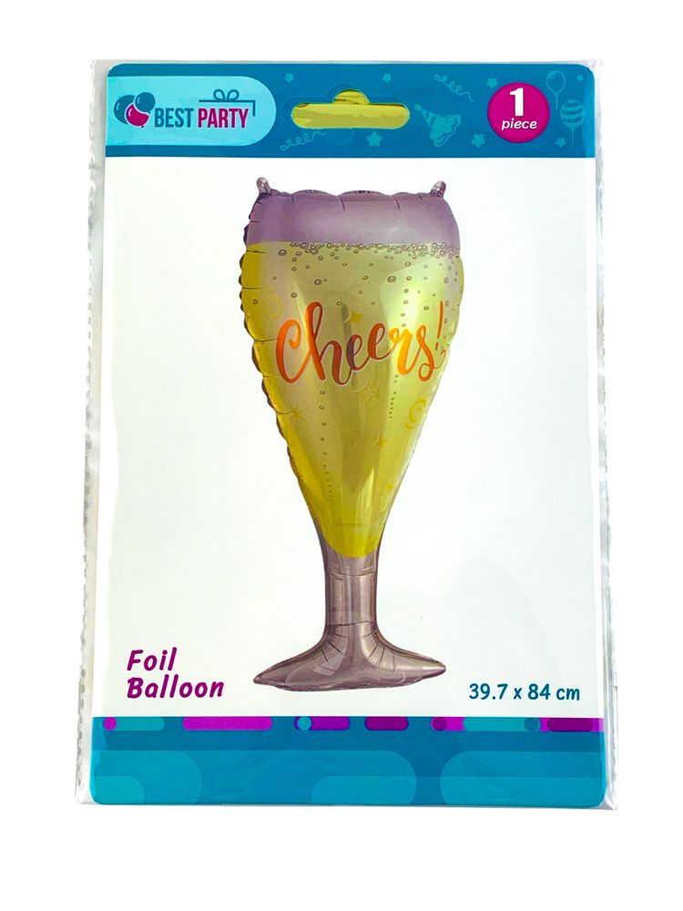Кулька надувна фольгована , Келих 39,7 х 84см (BP10847)
