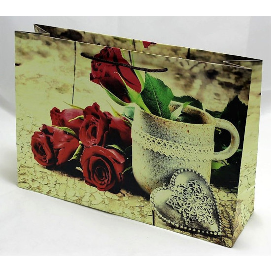 Подарочный пакет  170г 47х52х20 Красный Unison (PVM475220W)