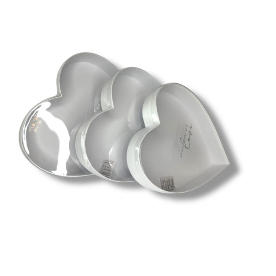 Набор коробок 3 шт с прозрачными крышками Unison (105377)