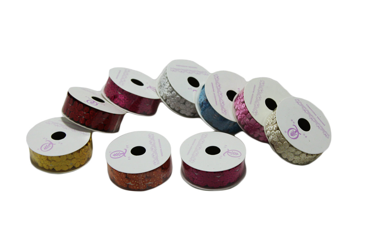 Скотч декоративный с глиттером 18мм x 180см Разноцветный Unison (JCF18-MH)