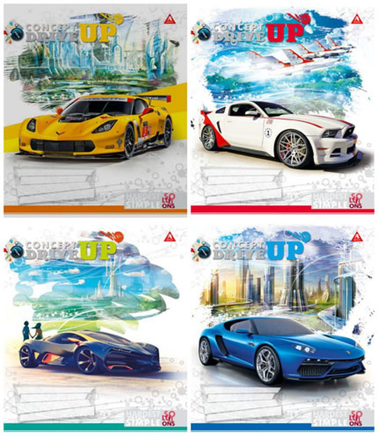 Тетрадь 24 листа в клетку Unison (Тр 005/959055)