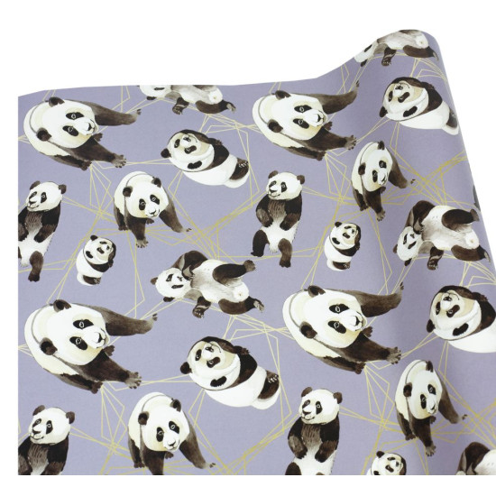 Бумага для упаковки подарков Панда -10листов) Разноцветный Marta (PCZ10070-10-339)