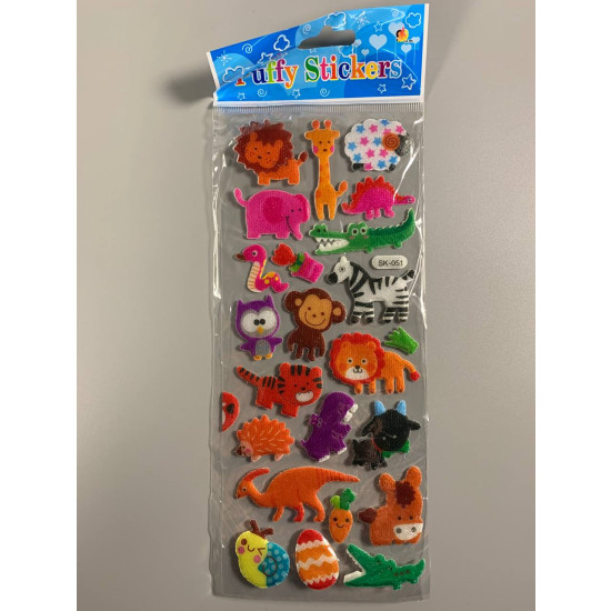 Наклейки 24 х 9см, 20шт/уп Разноцветный Unison (SK-051)