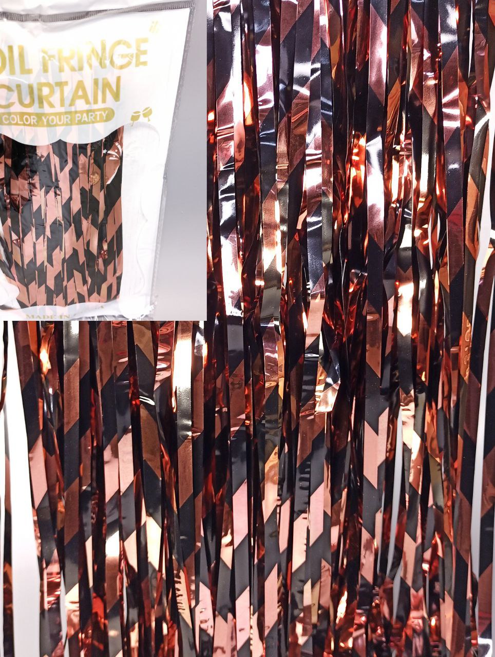 Фотозона 2 х 1м, бронза с черным Разноцветный Unison (KUK-2012)