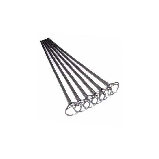 Палочка пластиковая 50см с креплением для фольгированного шарика, 50шт/уп Серебряный Pelican (883210)