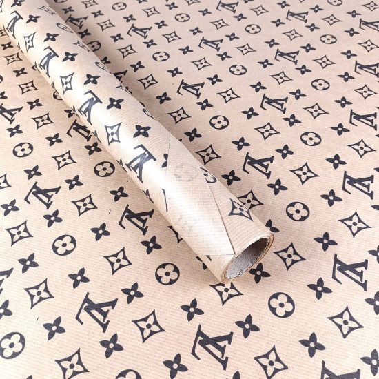 Бумага упаковочная крафт-двосторонний 0,7 х 7м Unison (Пт 830.1)