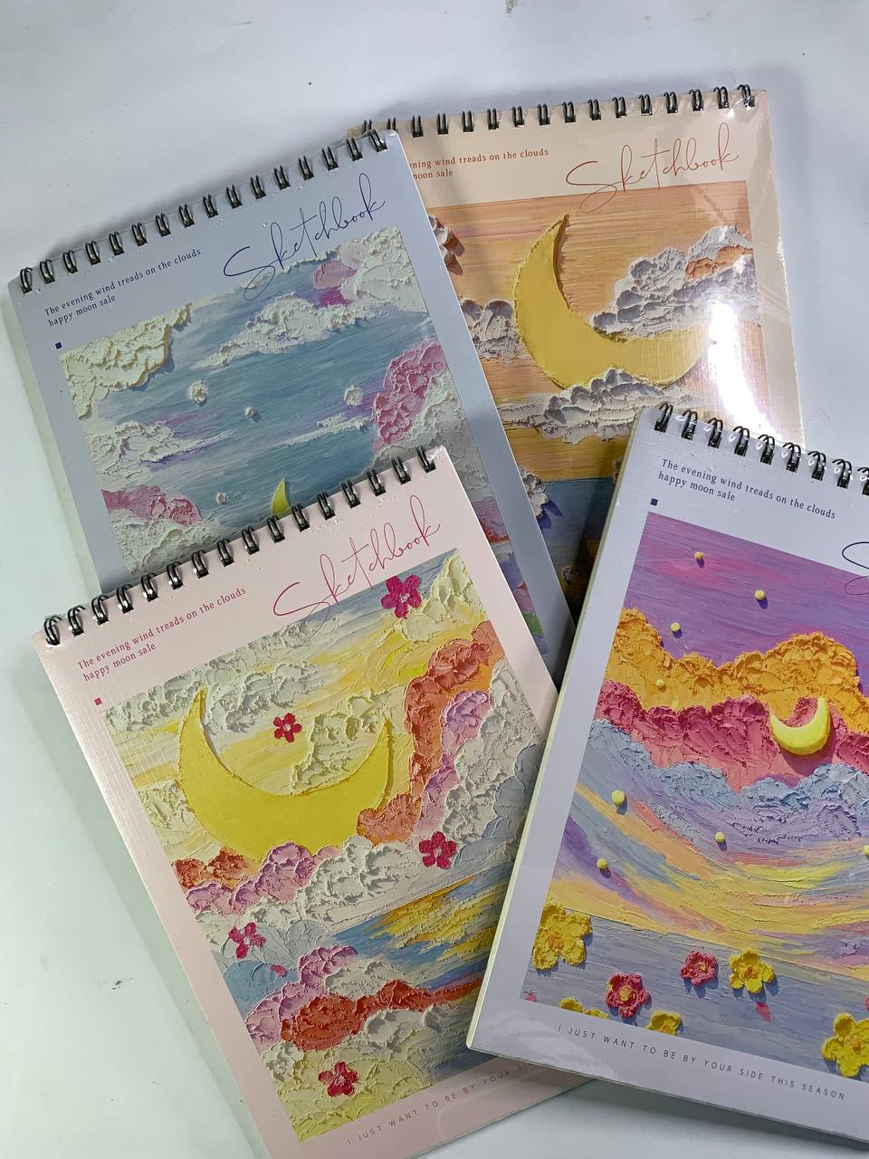 Скетч-бук на спирали 45л А4 100г/м² "Природа" Разноцветный Unison (411)