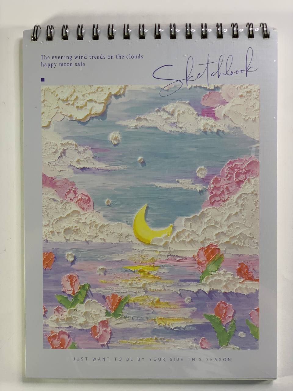 Скетч-бук на спирали 45л А4 100г/м² "Природа" Разноцветный Unison (411)