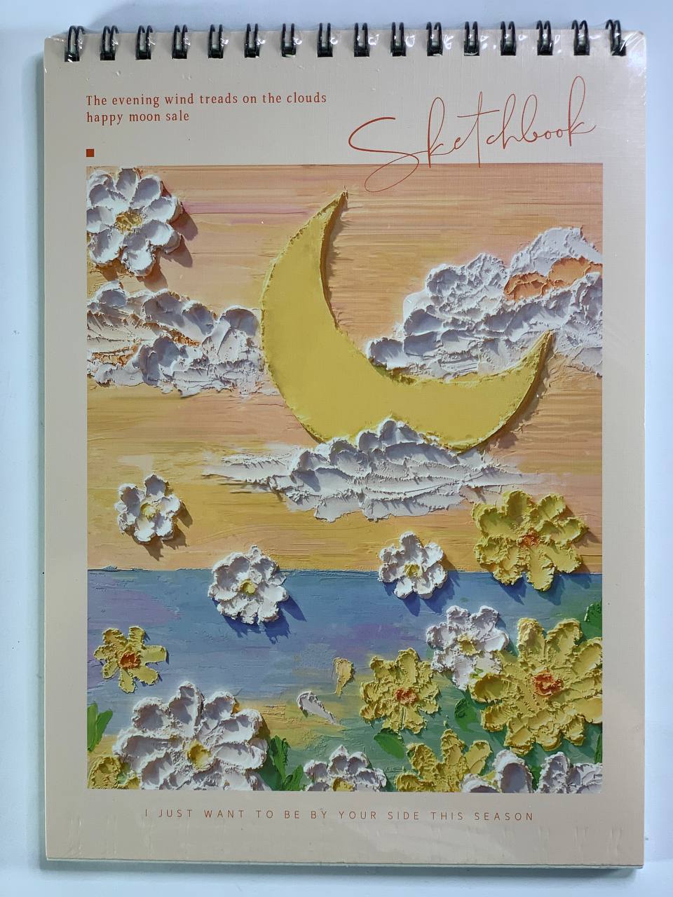 Скетч-бук на спирали 45л А4 100г/м² "Природа" Разноцветный Unison (411)