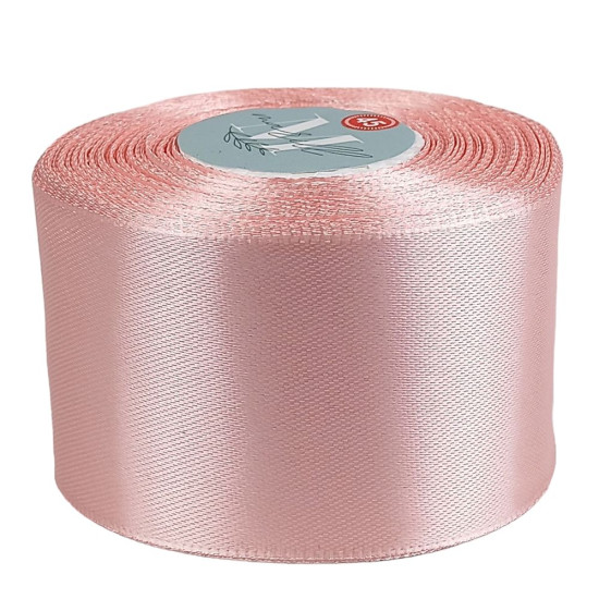 Атласна стрічка 5см (±5мм) x 33м Рожевий Marill (LA5033-153)