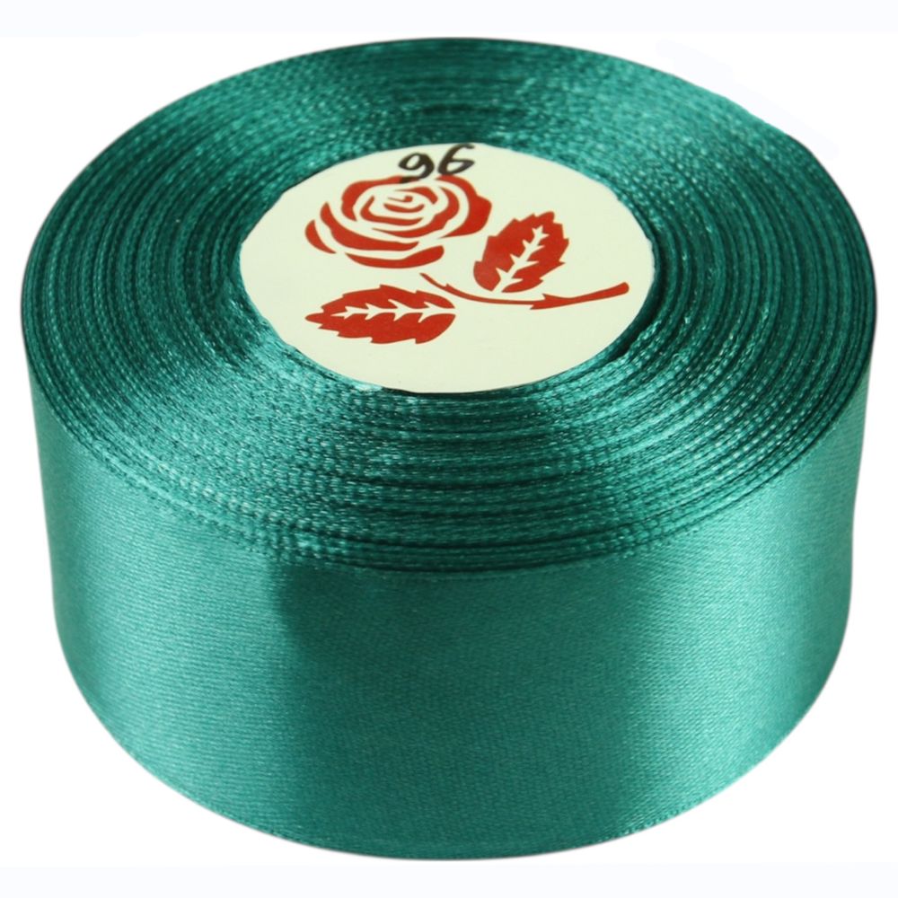 Атласная лента 4см (±5мм) x 33м Зеленый Marill (LA4033-96)