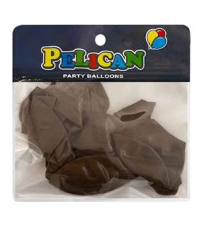 Шарики Pelican 10' (26 см)  винтажный бледно коричневый, 10 шт/уп Коричневый Pelican (811058)