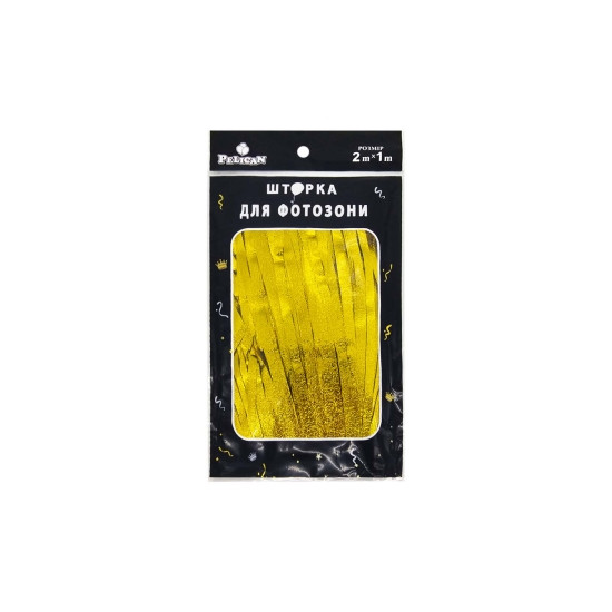 Фотозона  2м х 1м, "Сатин" золото Золотой Pelican (872171)