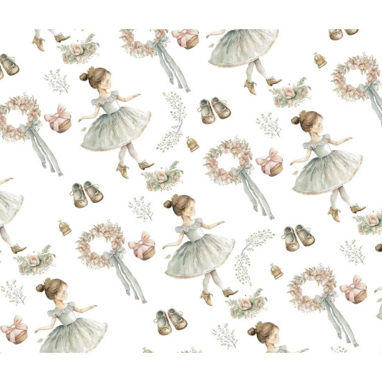 Бумага для упаковки подарков 10 листов - 100 х 70см 50г (PCZ10070-10-584)