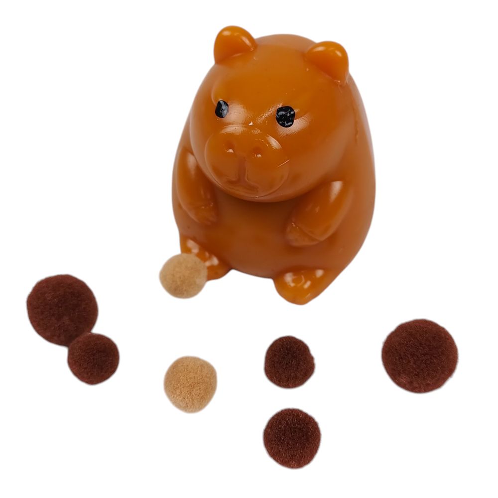 Игрушка-антистерес 6 х 4 х 4см Сквиши Таба Капибара (713006)