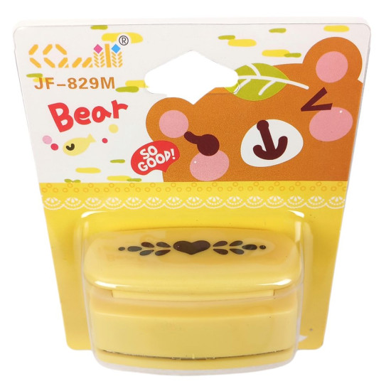 Дырокол фигурный L-6,5см "Узоры" 24 вида (829-М-24)