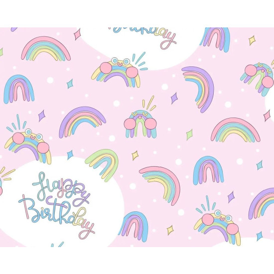 Бумага для упаковки подарков 10 листов  100 х 70см 50г Marta (PCZ10070-10-597)