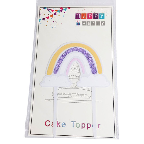 Топер для торта Радуга (10131-2)