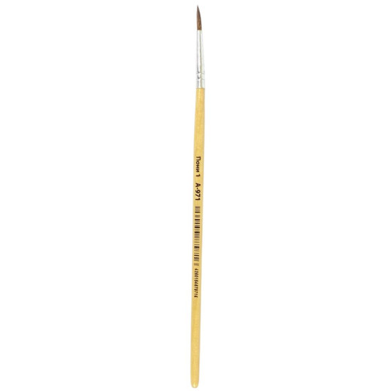 Кисточки №1 пони, лакированный корпус (A-971)