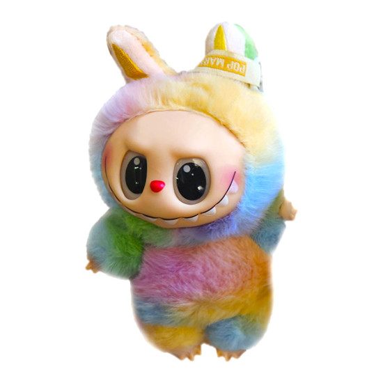 Мягкая игрушка-сюрприз Labubu-4 сезон в виде плюшевых брелоков 16см Разноцветный Без бренда (712524)