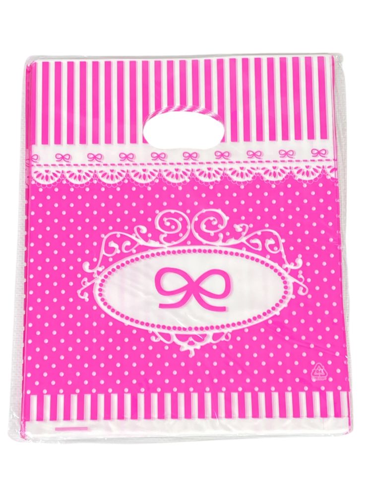 Подарочный пакет, полиэтиленовый 20 х 25см, 24шт/уп (10700-12)