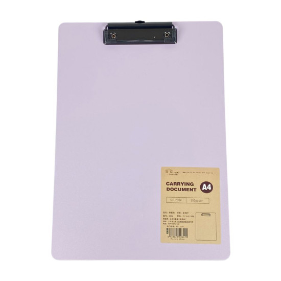 Клипборд А4, ПВХ, -4 цвета (2304)