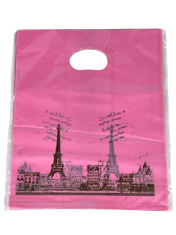 Подарочный пакет, полиэтиленовый 20 х 25см, 24шт/уп (10700-9)