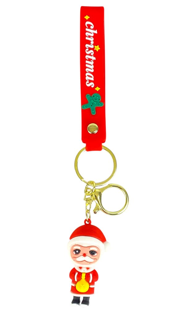 Брелок силіконовий Новорічний (9323)