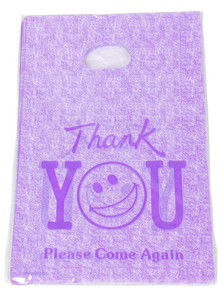 Подарочный пакет, полиэтиленовый 20 х 30см, 24шт/уп Фиолетовый Unison (10701-2)