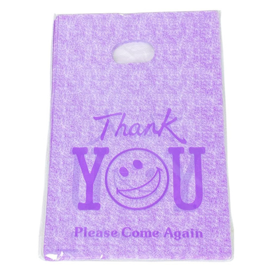 Подарочный пакет, полиэтиленовый 20 х 30см, 24шт/уп Фиолетовый Unison (10701-2)