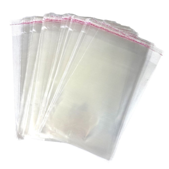 Пакет полипропиленовый 200 х 100мм, 20мкр с клейкой лентой (100 шт) (PB 2010)