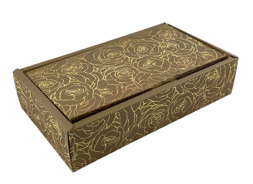 Подарочная коробка раскладная, 17 х 30 х 6,9см, 350гр  Розы Unison (H810-1M)