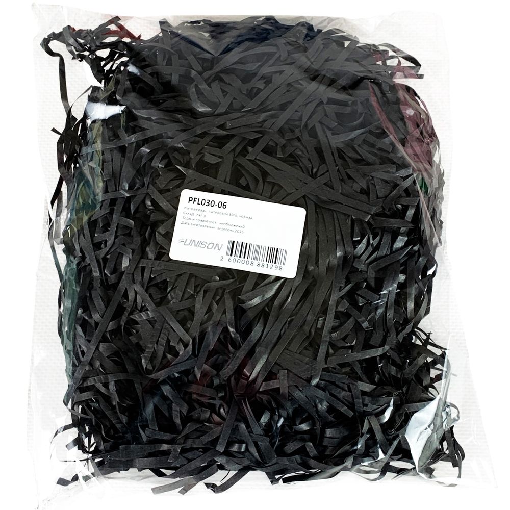 Бумажный наполнитель 30г Черный Unison (PFL030-06)