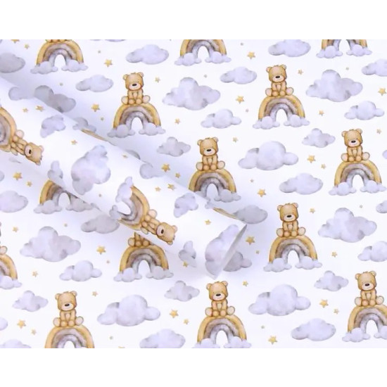 Бумага  для упаковки подарков 10 листов  100 х 70 см 50г Marta (PCZ10070-10-653)