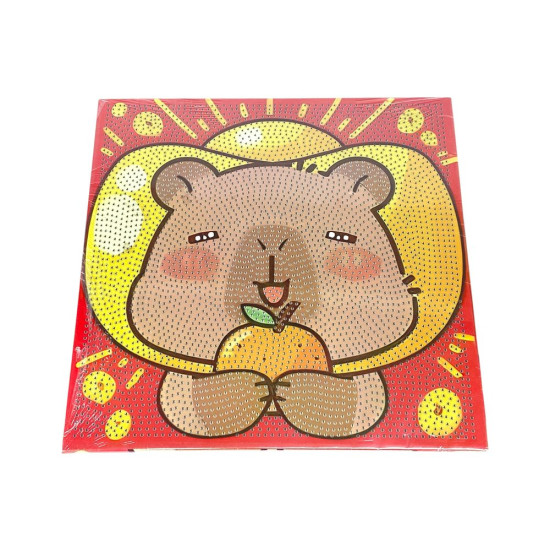 Алмазная мозаика 30 х 30см Капибара (11117)