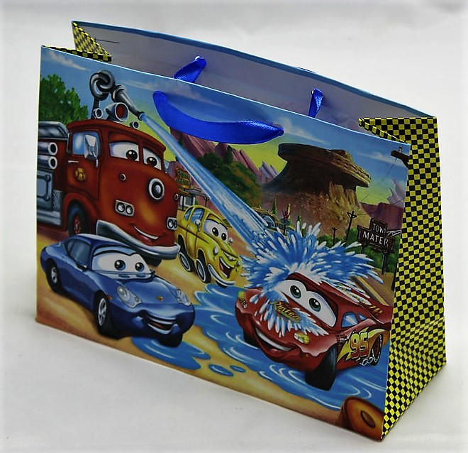 Пакет подарочный детская серия 130гр, 18 х 11 х 5см (12шт/уп) Разноцветный Unison (PVM181105C)