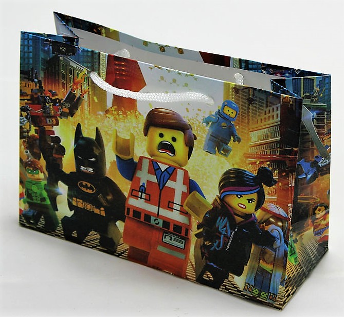 Пакет подарочный детская серия 130гр, 18 х 11 х 5см (12шт/уп) Разноцветный Unison (PVM181105C)