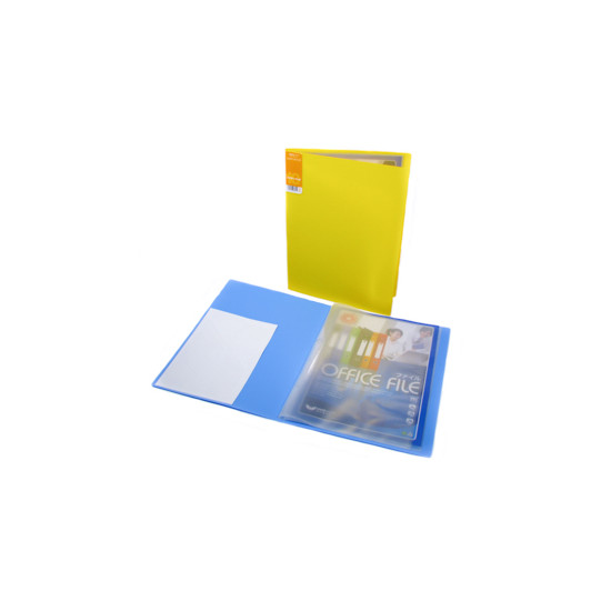 Папка пластиковая 10 файлов Разноцветный Unicorn (UC10A)