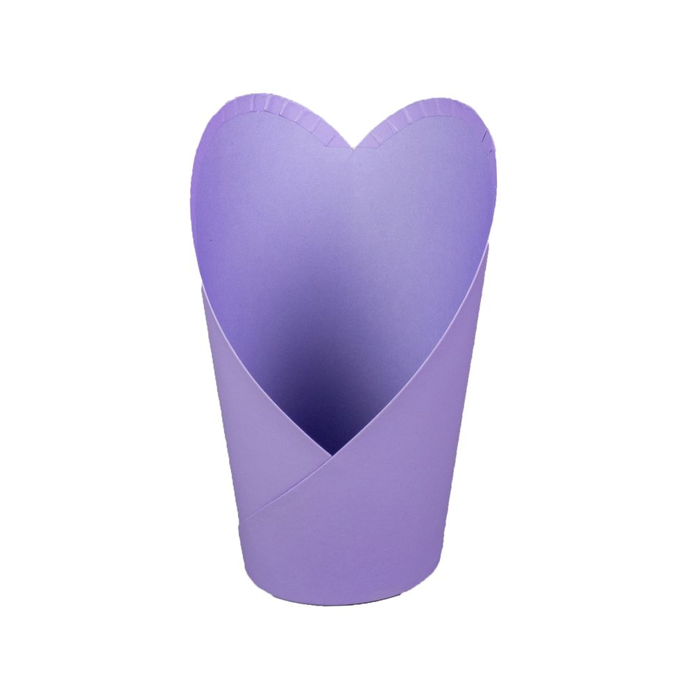 Коробка декоративная для цветов 13,5 x 10 x 22см Фиолетовый Unison (W3014)