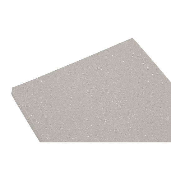 Фоамиран 1,8мм белый с глиттером  10 листов Белый Unison (8946)