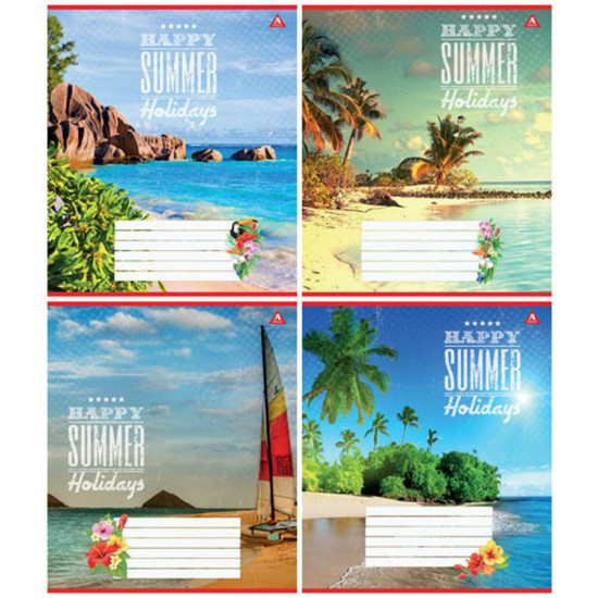 Тетрадь 96 листов в клетку Разноцветный Unison (Тр 009/959063)