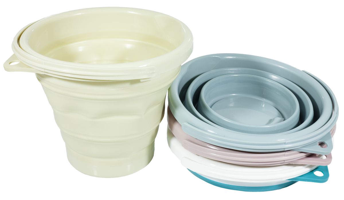 Ведро силиконовое складное 5л Unison (BS-5)