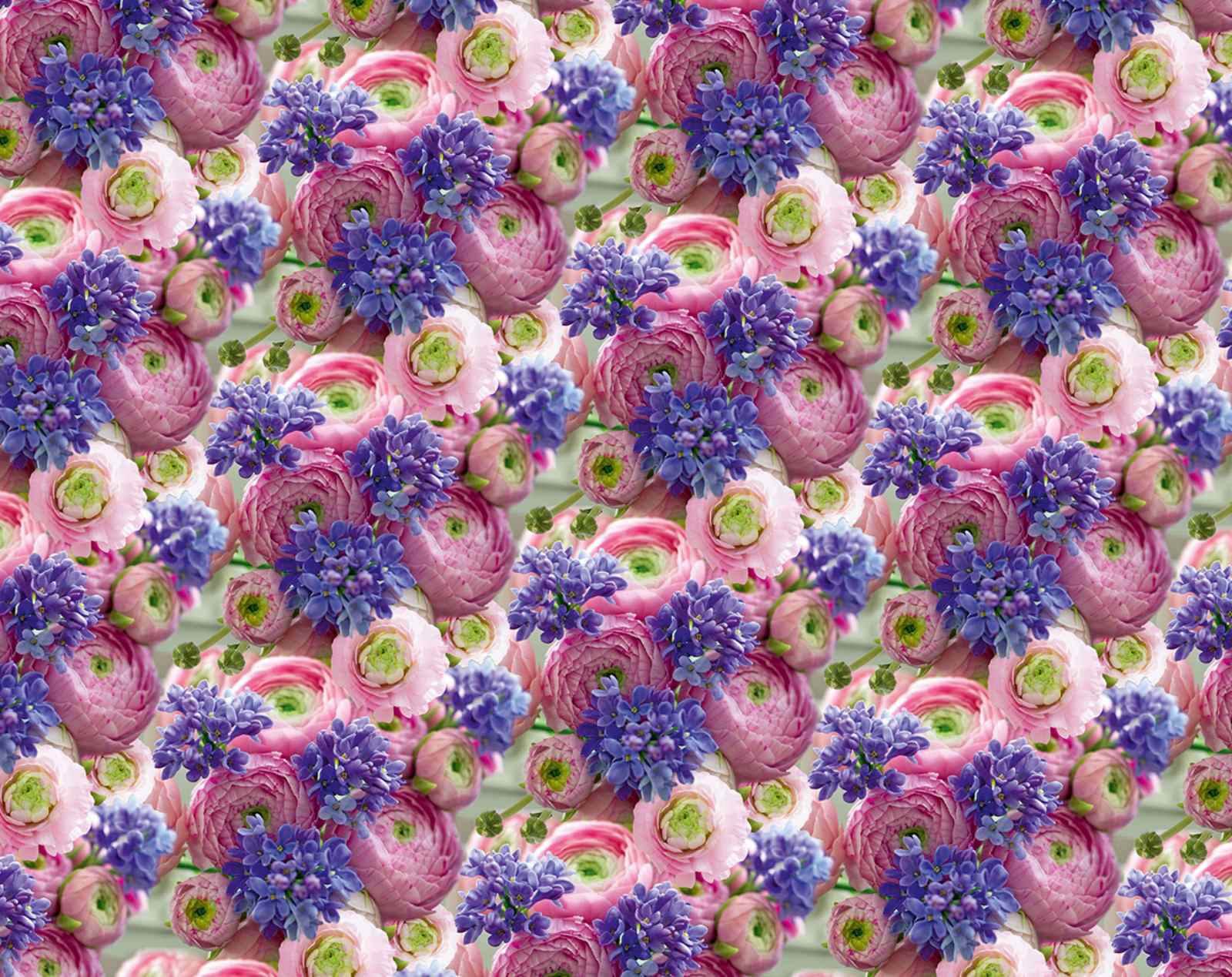 Бумага упаковочная мелованная 80г 10 листов  100 х 70см Разноцветный Unison (PVM10-211)