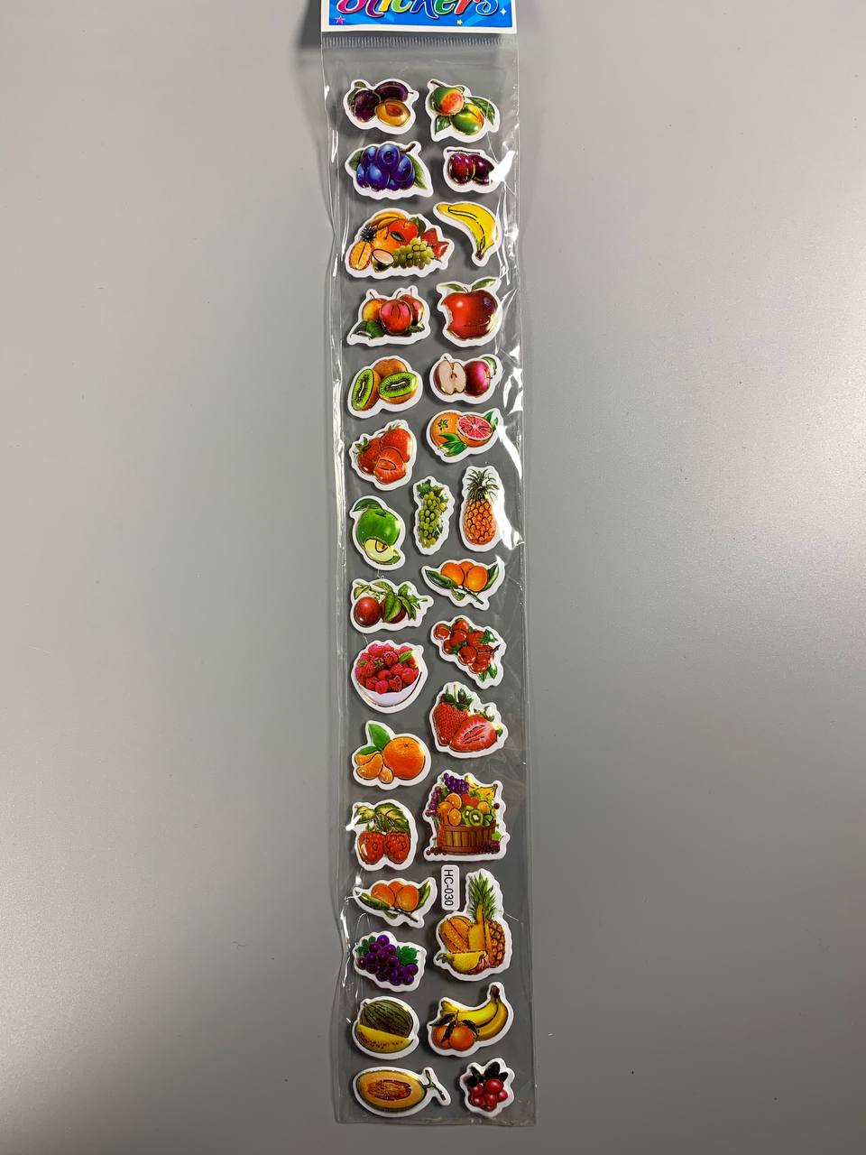 Наліпки 37 х 6см, 25шт/уп Різнокольоровий Unison (HC-30)