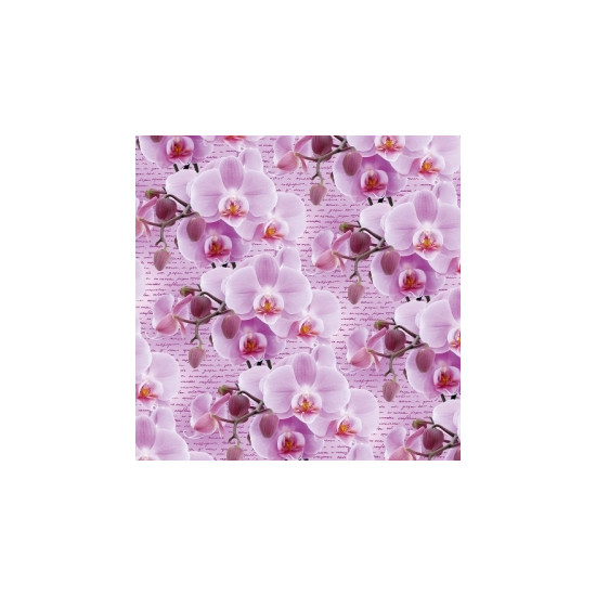 Бумага упаковочная мелованная 80г 10 листов  100 х 70см Розовый Unison (PVM10-264)