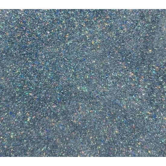 Глиттер (присыпка) 1кг , голограмма  серебро Серебряный Без бренда (ZA 6078)