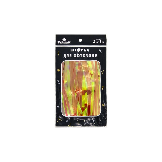 Фотозона  2м х 1м, "Перламутр" красная Красный Pelican (872194)