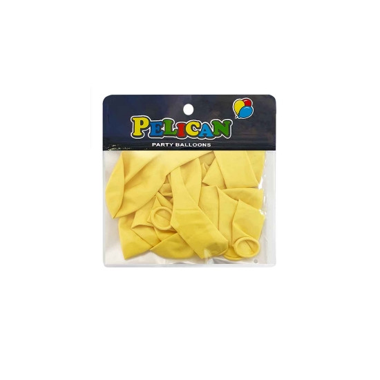 Шарики Pelican 10' (26 см)  пастель кремовый, 10 шт/уп Pelican (811002)